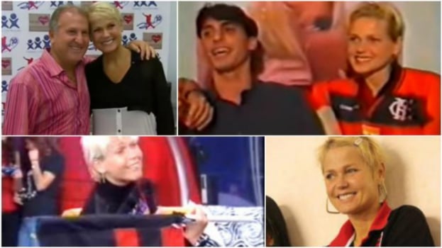 Xuxa explica amor ao Fla, relembra decepção com goleiro Bruno e 1ª vez no Maracanã: Jogaram xixi na gente