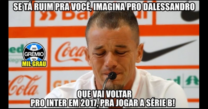 Os Melhores Memes Sobre O Rebaixamento Do Internacional Lance