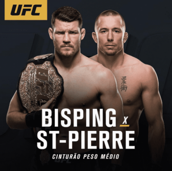 Georges Saint Pierre encara Michael Bisping em seu retorno ao UFC