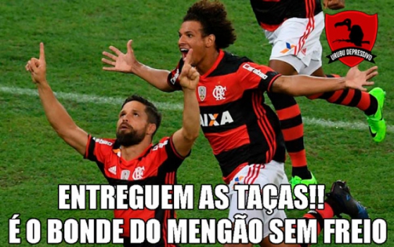 Rubro-negros encheram a web com memes após goleada sobre o San Lorenzo