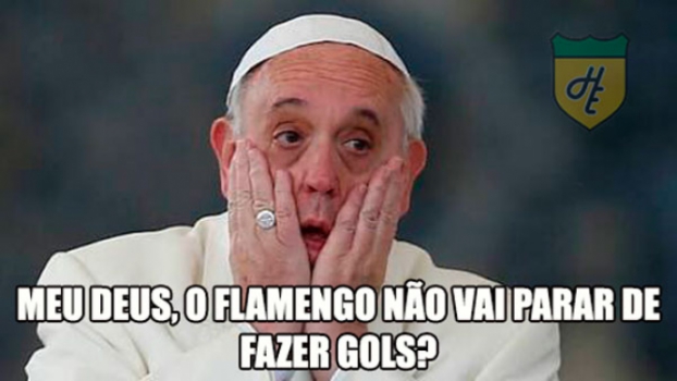 Rubro-negros encheram a web com memes após goleada sobre o San Lorenzo