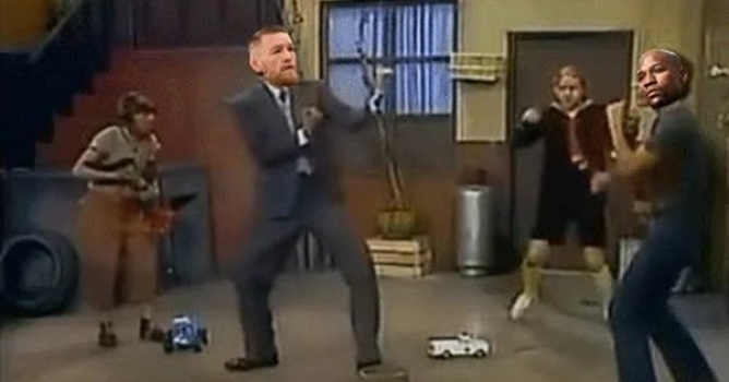 As melhores brincadeiras do duelo entre Conor McGregor e Floyd Mayweather