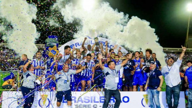 CSA - comemorando tÃtulo da Série C