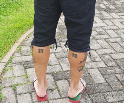 15 jogadores da copa que tem tatuagem religiosa Tatuagens Na Perna De Futebol