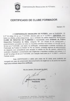 Documentos Flamengo