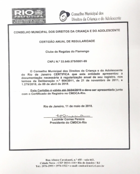 Documentos Flamengo