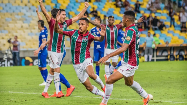 Fluminense x Cruzeiro comemoraÃ§Ã£o