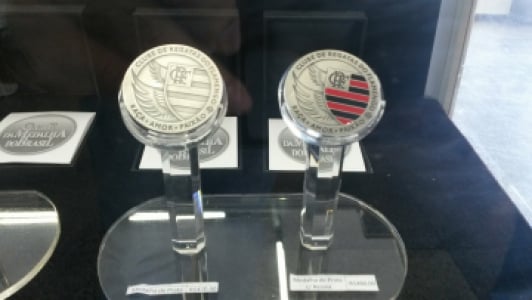 Primeiro dia de Flamengo 120 anos na Gávea (Foto: David Nascimento/LANCE!Press)