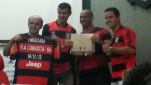 Primeiro dia de Flamengo 120 anos na Gávea (Foto: David Nascimento/LANCE!Press)