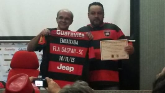 Primeiro dia de Flamengo 120 anos na Gávea (Foto: David Nascimento/LANCE!Press)