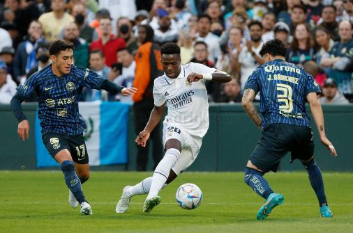 Real Madrid empató con América de México en amistoso y sigue sin ganar en pretemporada