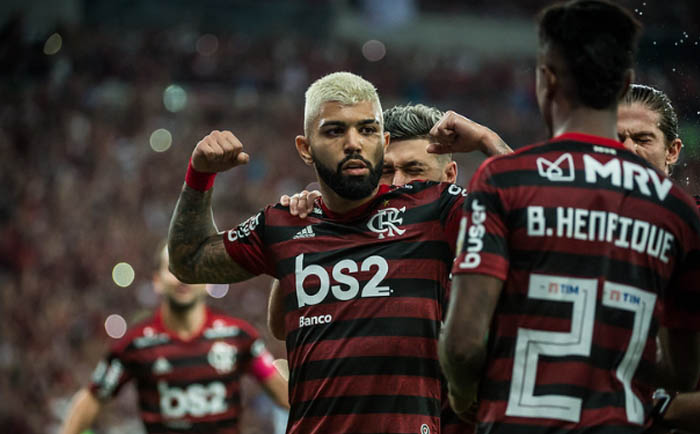 6º - 63.409 pagantes - Flamengo 5 x 0 Grêmio - Libertadores de 2019 (Maracanã) - Renda: R$ 8.150.645;