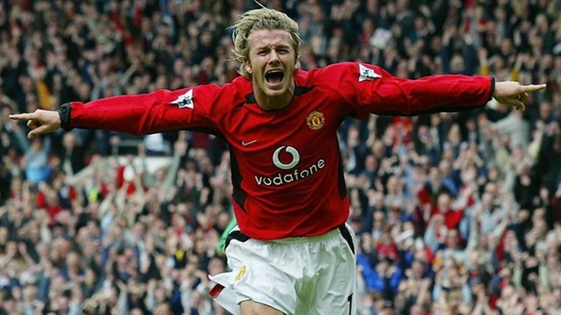 David Beckham: Escolhido pelo voto popular para entrar no Hall da Fama. Clube na Premier League - Manchester United. Posição - Meia