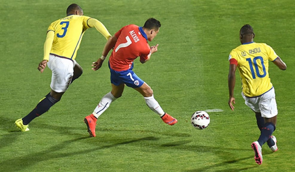6º - Alexis Sanchez - Chile - 16 gols
