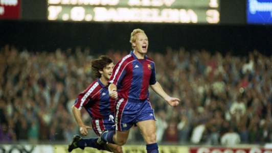 Destrinchando os números, Koeman, que atuava como defensor central, marcou 87 tentos em 264 jogos pelo Campeonato Espanhol defendendo o Barcelona. Porém, o mais importante deles, com certeza, foi o que deu ao time o seu primeiro título da Champions (que, na época, se chamava Copa dos Campeões). O gol foi de falta, na prorrogação, contra o Sampdoria.