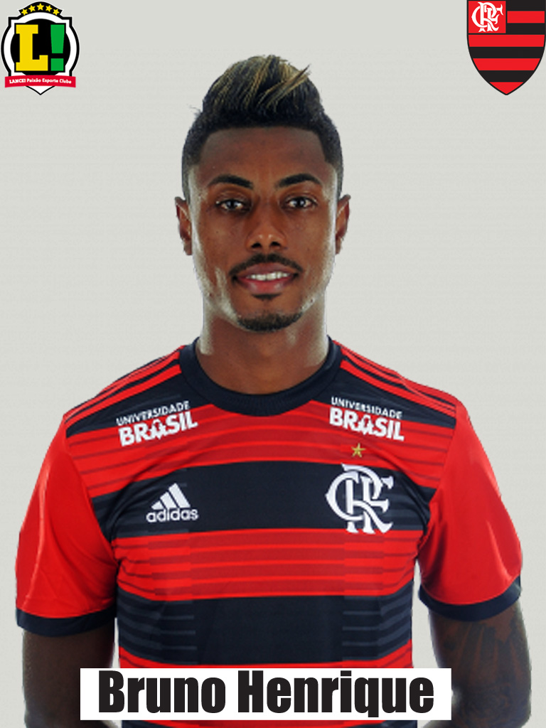 BRUNO HENRIQUE - 6,0 - Sofreu no início ao atuar muito distante de Gabigol. Aos poucos, voltou a se aproximar de seu companheiro de ataque e criou chances, mas não teve sucesso.