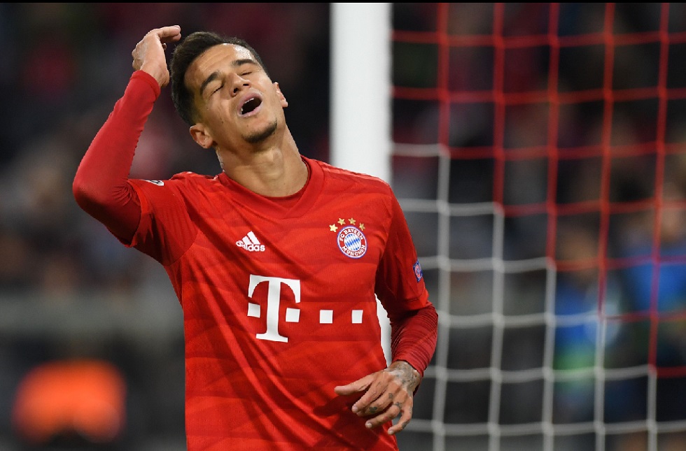 O Bayern de Munique não exercerá a opção de compra no valor de 120 milhões e euros (cerca de R$ 559 milhões de reais) pelo meio campista brasileiro Phillipe Coutinho, segundo noticiou o jornal alemão “Bild”, nesta quarta-feira.
