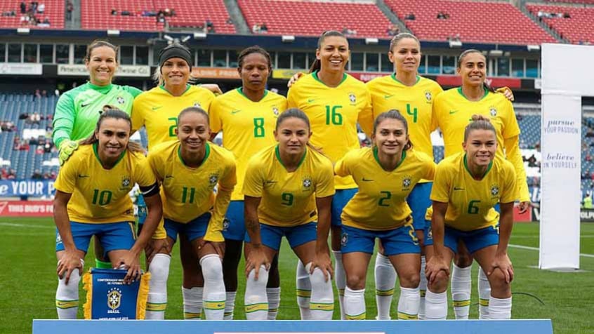 A Seleção feminina de futebol conquistou a vaga olímpica ao ser campeã da Copa América, em 2018.