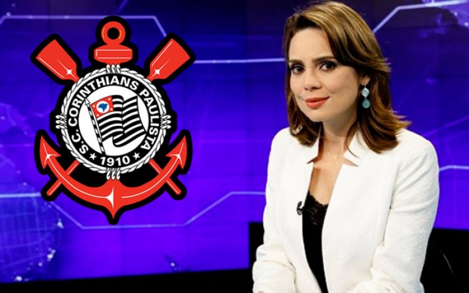 A apresentadora Rachel Sheherazade é torcedora do Corinthians.