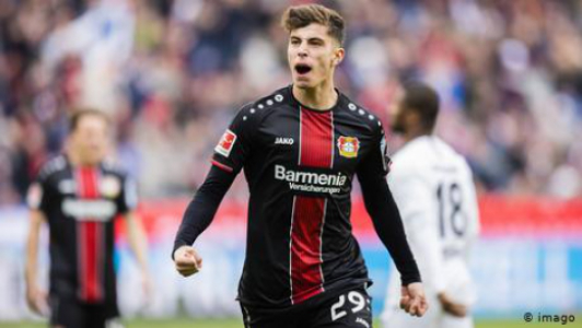 2 - Bayer Leverkusen (lucro de R$ 419,16 milhões) - Destaque para venda de Kai Havertz para Chelsea por R$ 523,95. 