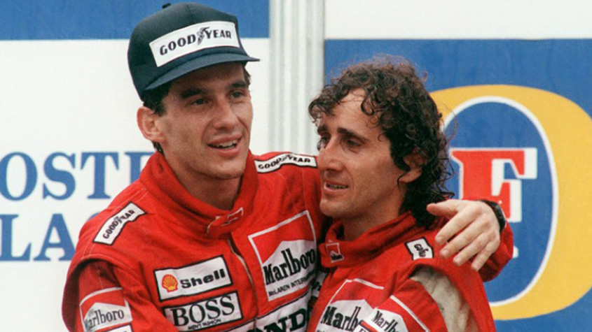 Críticas a Prost - ao ser questionado em entrevista ao programa de Marília Gabriela, em 1994, sobre a ausência no funeral de Senna, ele aproveitou para alfinetar Alain Prost: “Eu vi muita política no meio. Eu, pessoalmente, não fui porque não suporto funeral, vou no máximo nos da minha família. Eu não tenho 'cara' de fazer como o Prost fez. Brigou até o último dia com o Senna, escreveu um livro falando mil coisas e vai no funeral para dizer que perdeu a sua referência. Eu vou aparecer lá para quê? Para mostrar que estou indo no enterro?”.