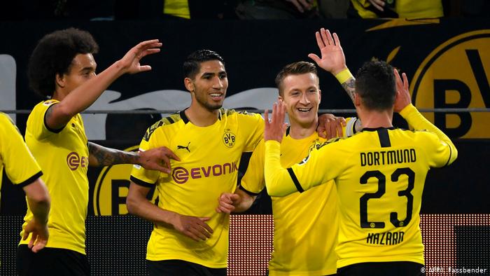 12º - Borussia Dortmund: € 377.1 milhões (R$ 1.74 bi). Um novo acordo de TV aumentou as receitas do Borussia em 2020.