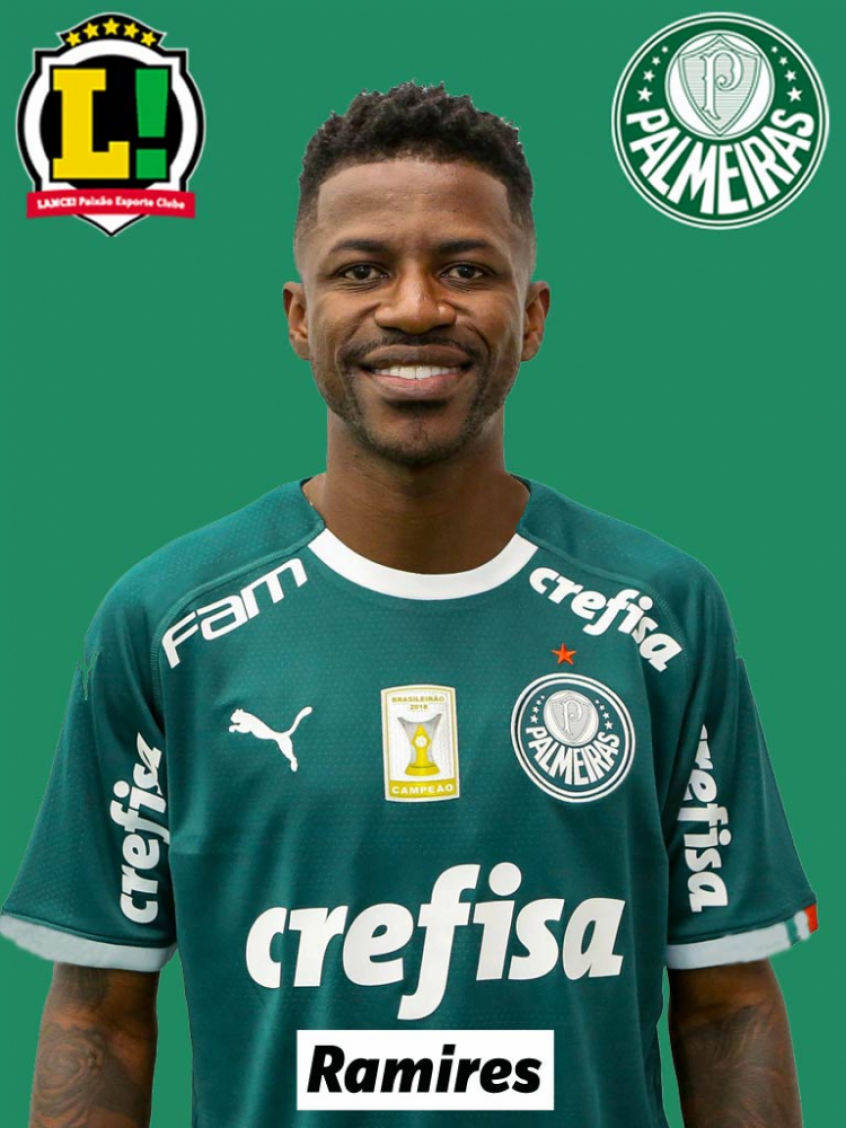 Ramires - 5,0 - Sumido. O volante se limitou em cumprir suas funções táticas de marcação e pouco apareceu na partida. Foi substituído por Patrick de Paula no segundo tempo. 