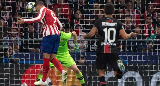 ATLÉTICO DE MADRID - Morata (3 gols) (foto), João Félix (1 gol) e Molina (1 gol)