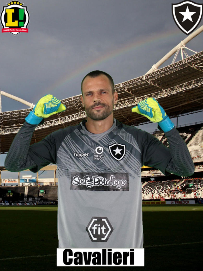 Diego Cavalieri - 6,5 - Seguro durante a partida, foi fundamental para o Botafogo conseguir a classificação ao fazer uma grande defesa, de puro reflexo, na reta final do segundo tempo. 