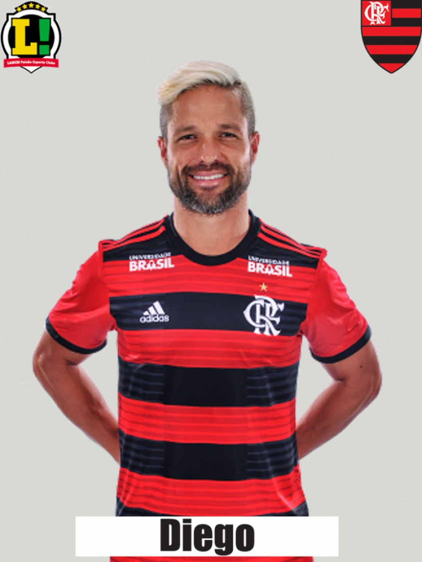 Diego - 5,5: Não foi capaz de devolver o controle de jogo ao Flamengo, o qual foi perdido após as saídas de Everton e Arrasca.