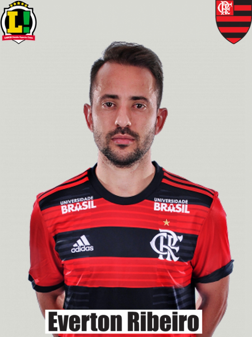 Everton Ribeiro - 6,5 - Deu bons passes, construiu jogadas perigosas e participou do gol anulado do Flamengo no primeiro tempo. O meia se movimentou muito ao lado de Arrascaeta.