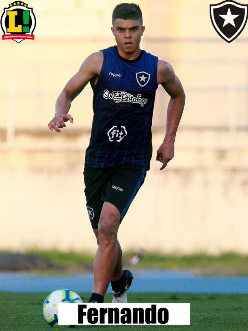 Fernando - 5,0 - Limitou-se a marcar pelo lado direito da defesa do Botafogo. Não apoiou o ataque durante toda a partida. Foi substituído por Marcinho no segundo tempo. 