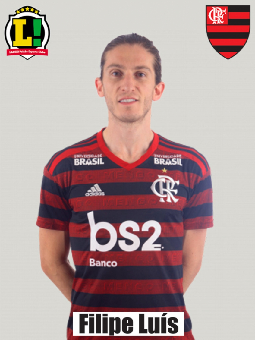 Filipe Luís - 8,0 - Poupado no último jogo, o lateral-esquerdo fez, possivelmente, a sua melhor exibição pelo Flamengo. Foi mais ativo no ataque e, como prêmio, marcou o seu primeiro gol com a camisa rubro-negra. 