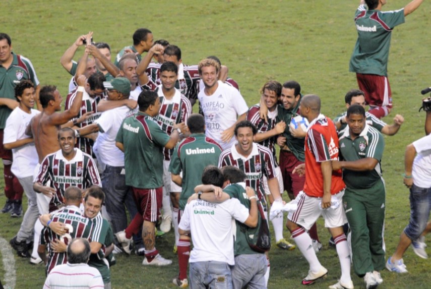 Brasileirão 2010 - O Fluminense terminou o primeiro turno de 2010 em 1º lugar, com 38 pontos e foi campeão com 71 pontos.