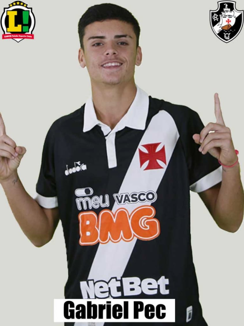 Gabriel Pec - 7,0 - O grande destaque do Vasco neste início da temporada, o jovem novamente apareceu bem na frente e marcou o primeiro gol da vitória do clube carioca. 