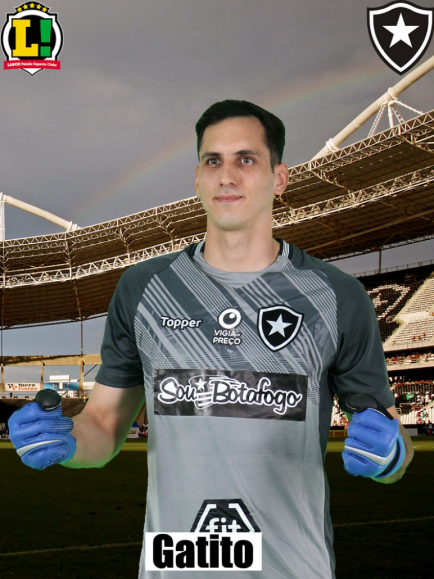 Gatito Fernández - 7,5: Fez defesas importantes e foi o principal responsável pelo ponto conquistado pelo Botafogo.