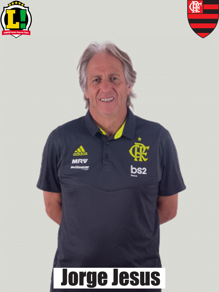 Jorge Jesus - 6,5 - Mais uma vez, a equipe mostrou sintonia desde o minuto inicial. Procurou o gol, aproveitou as falhas adversárias, construindo o resultado com muita facilidade. Diante do maior rival no Brasil em termos de elenco, fez uma partida impecável.