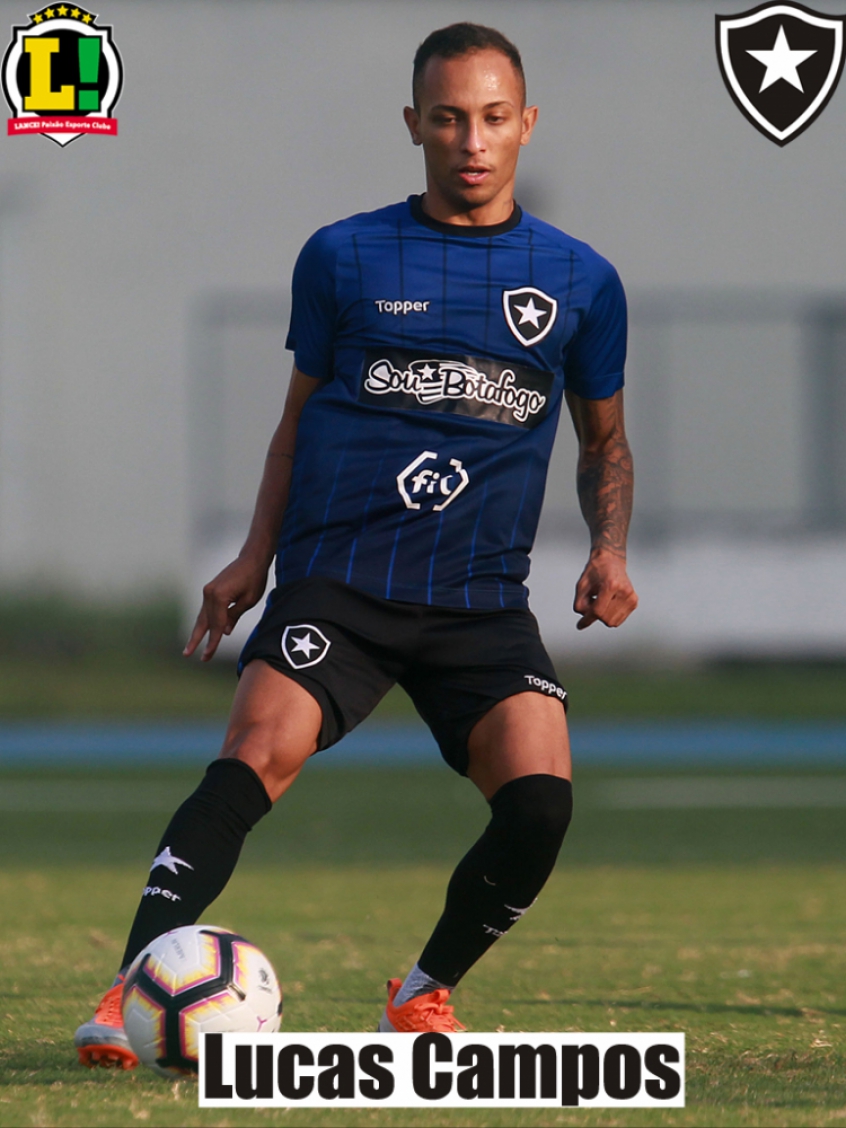 LUCAS CAMPOS - 4,5 - Foi substituído após a expulsão de Benevenuto para que a defesa do Botafogo fosse recomposta. Quando esteve em campo, pouco produziu: errou passes e não ajudou na recomposição defensiva - Reinaldo teve espaço nas costas dele.