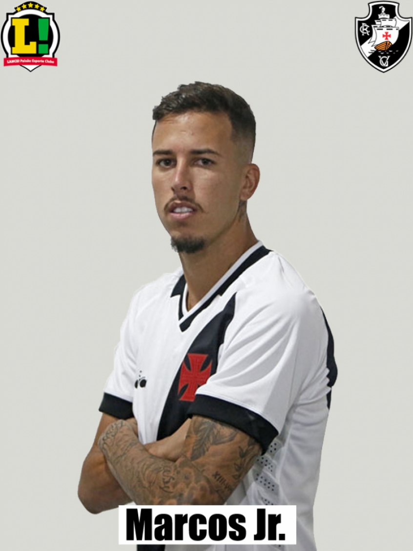 Marcos Júnior - 6,0 - Entrou bem e também colaborou para a melhora do Vasco no segundo tempo. Movimentou melhor o meio-campo.