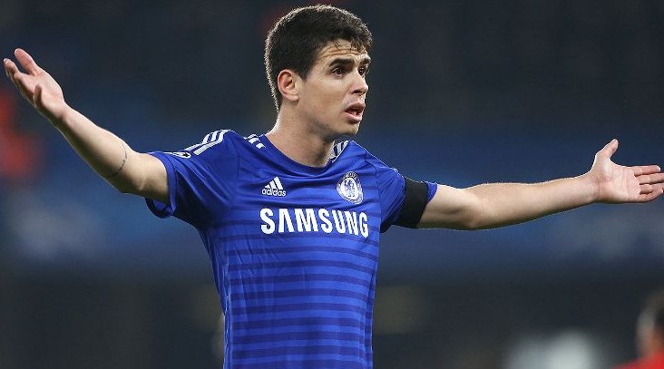 7º - Oscar - meio-campista - transferência do Chelsea para o Shanghai - Valor: 60 milhões de euros