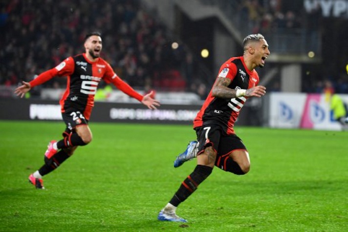 12) Raphinha - Rennes-FRA - 30 jogos - 7 gols (marcou mais dois pelo Sporting-POR)