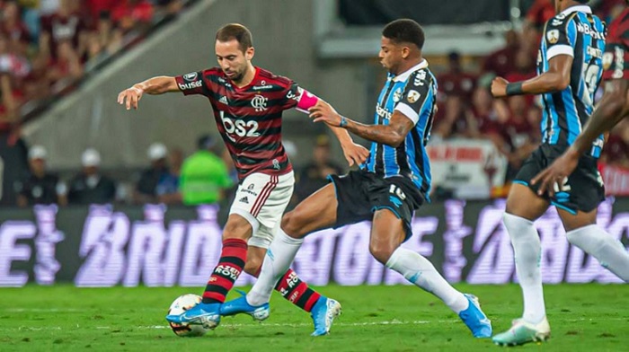 Copa Libertadores 2019 - Grêmio x Flamengo: no Rio Grande do Sul, o Flamengo já dava sinais de superioridade, e saiu da Arena do Grêmio com um empate por 1 a 1.