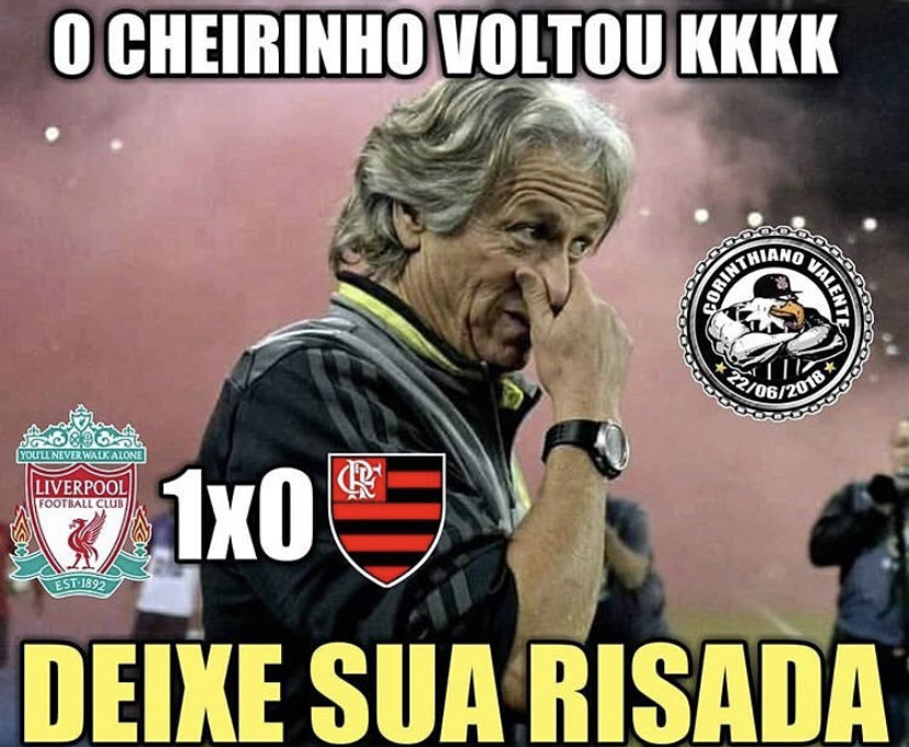 Cheirinho e muito mais: derrota do Flamengo enche web de zoações; veja  memes, futebol