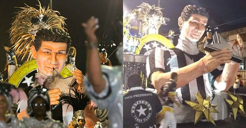 Em 2019, o Botafogo utilizou o ex-jogador como enredo do carnaval. O jogador sempre teve laços muitos claros com toda instituição do Botafogo.