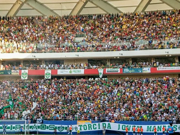 A torcida do Manaus FC bateu o recorde de público da Arena da Amazônia na decisão da Série D do Campeonato Brasileiro. O Manaus perdeu a final, mas garantiu o acesso para a terceira divisão nacional e a festa da torcida marcou história. 