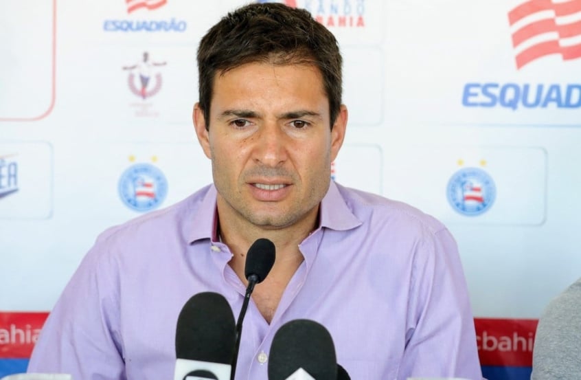 O Tricolor baiano também anunciou a saída do diretor de futebol Diego Cerri, que tinha vínculo até o final de 2020 e não teve contrato renovado. 