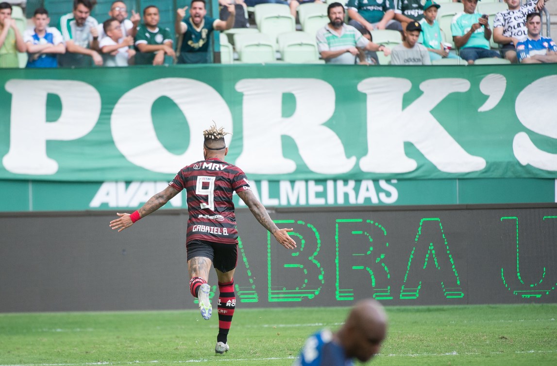 Palmeiras: são quatro gols de Gabriel Barbosa contra o Verdão.