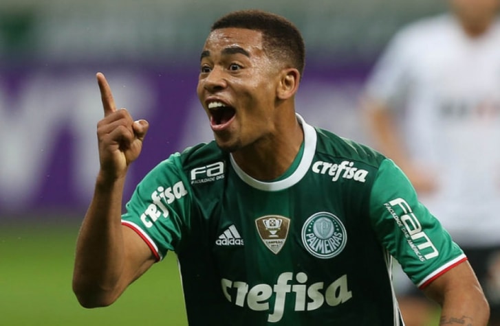 PALMEIRAS - Gabriel Jesus, atualmente no Manchester City 