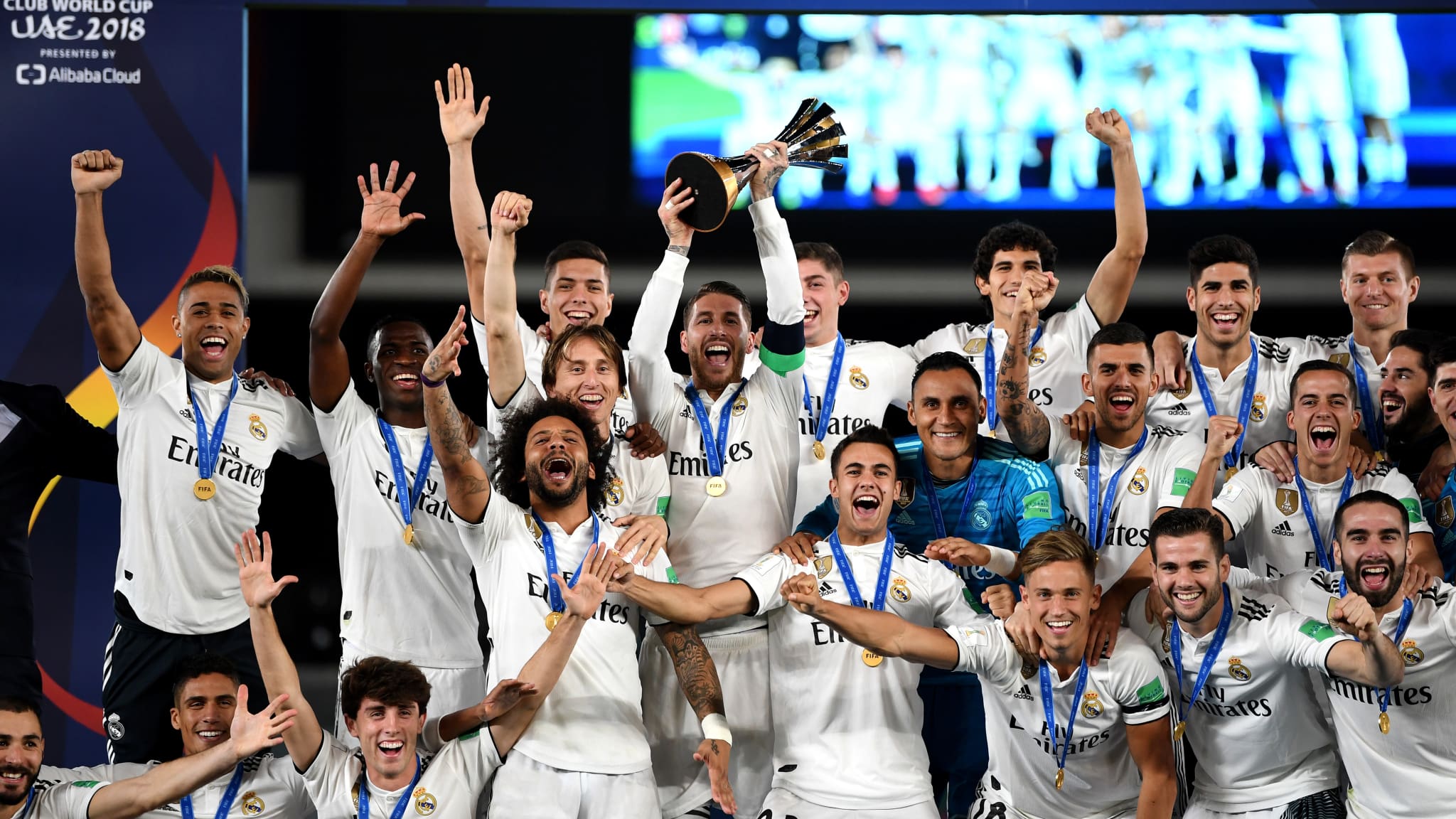 O Real Madrid é o maior campeão mundial, com sete títulos (três Copas Intercontinentais e quatro Mundiais da Fifa).