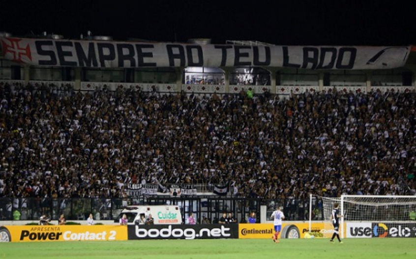 5º lugar -  Vasco: 6,2% - 13,2 milhões de torcedores